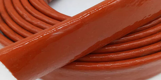열차단 열 차폐물 화재 슬리브 실리콘 코팅 섬유 유리