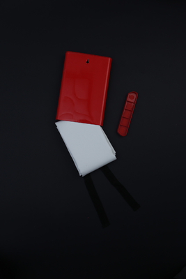 화재 플랜케 패킹 PVC 정사각형 상자 빨간 백색 플라스틱 구축
